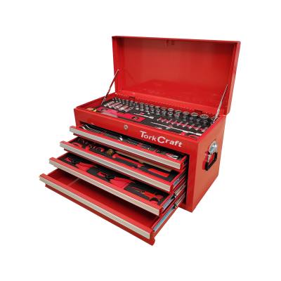 TOP BOX 254PC 4 DRAWER & TOP TRAY 660X310X380MM PRO TOOL BOX — image 1