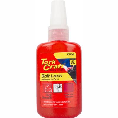 BOLT LOCK HIGH STRENGTH FOR LARGE SIZED THREADS - RED - 50G — image 1