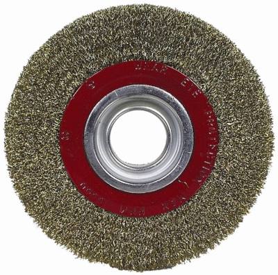 WIRE WHEEL BRUSH 200MM X 25MM — image 1