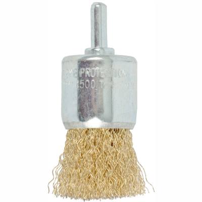 WIRE END BRUSH 30MM X 6MM SHAFT BLISTER — image 1