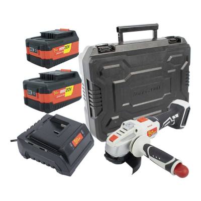 ANGLE GRINDER 20V 115MM C/W STD. CHARG. & 2 X 4.0AH BATTERIES — image 1