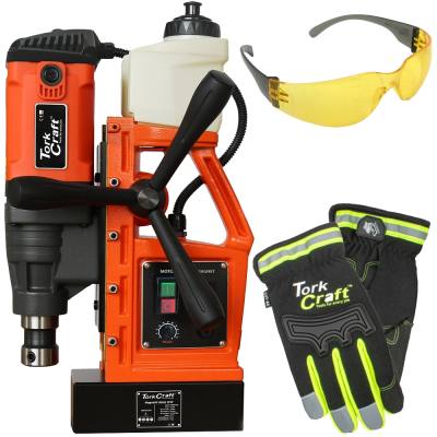 MAG. BASE DRILL TCMD0035HD + A5 ANTI-CUT GLOVE LAR GL102 + EYE WEAR B5 — image 1