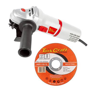 ABR115S-10 X600 WITH ANGEL GRINDER TCAG0115 X1 — image 1