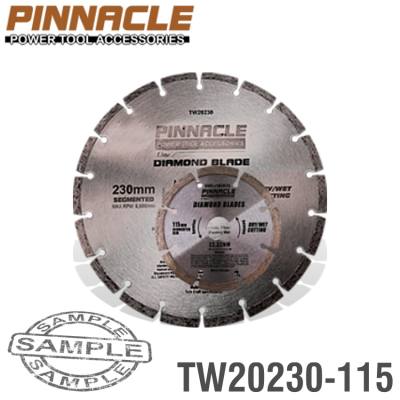 DIAMOND BLADE 230MMX22.22MM+115MMX22.2MM SEGEMENTED — image 1