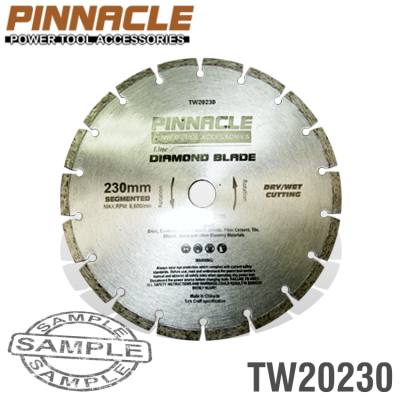 DIAMOND BLADE SEGMENTED 230MM PINNACLE BRAND — image 1
